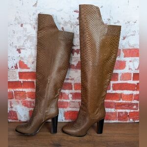 Vince Italian Leather Knee High Boots 9m